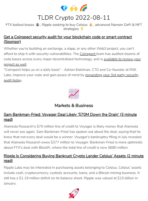 15 Top Crypto Newsletters in 2022 Paved Blog