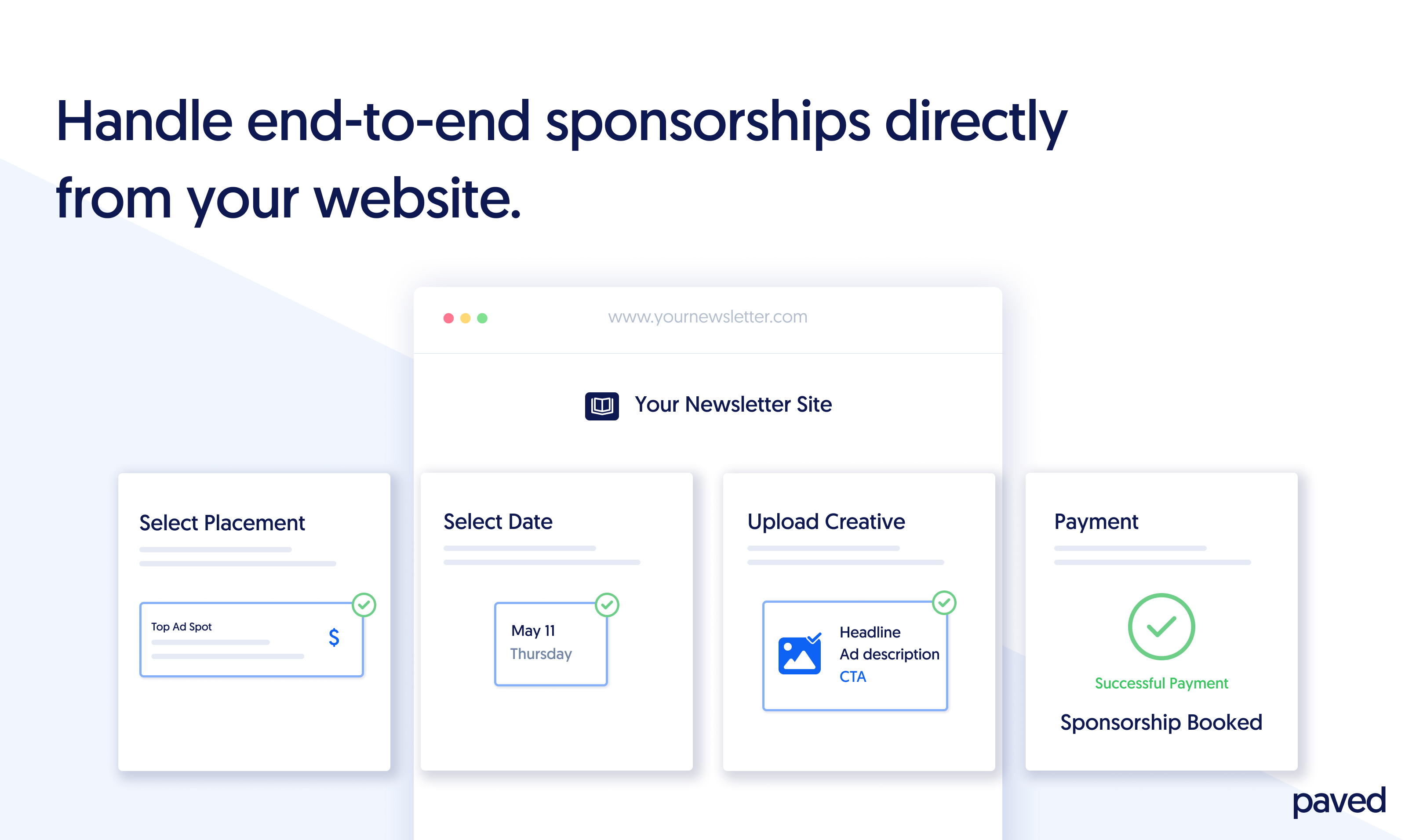 How to Build a Sponsorship Page the Easy Way - Paved Blog